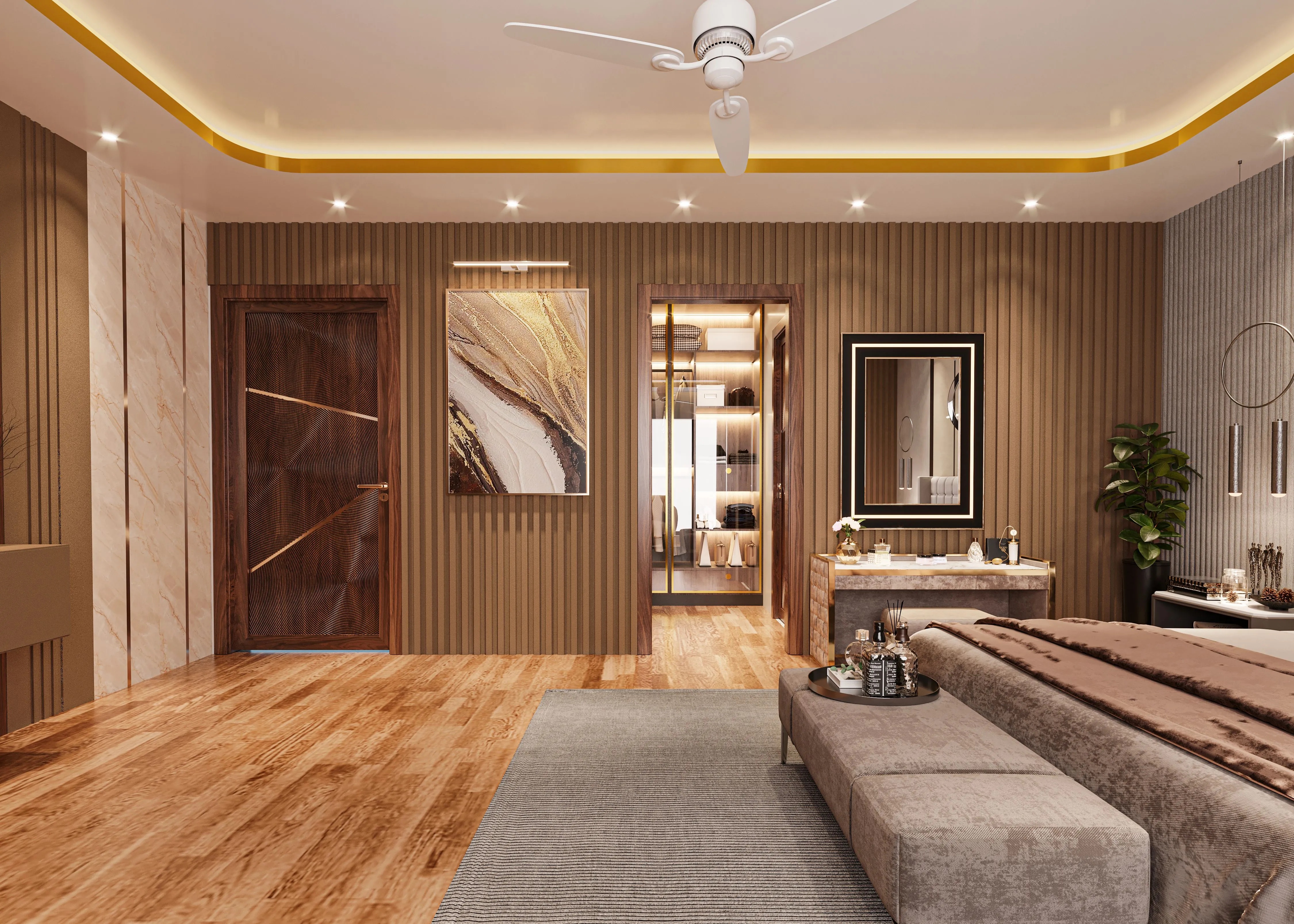 Modern home interior design project, Bangalore