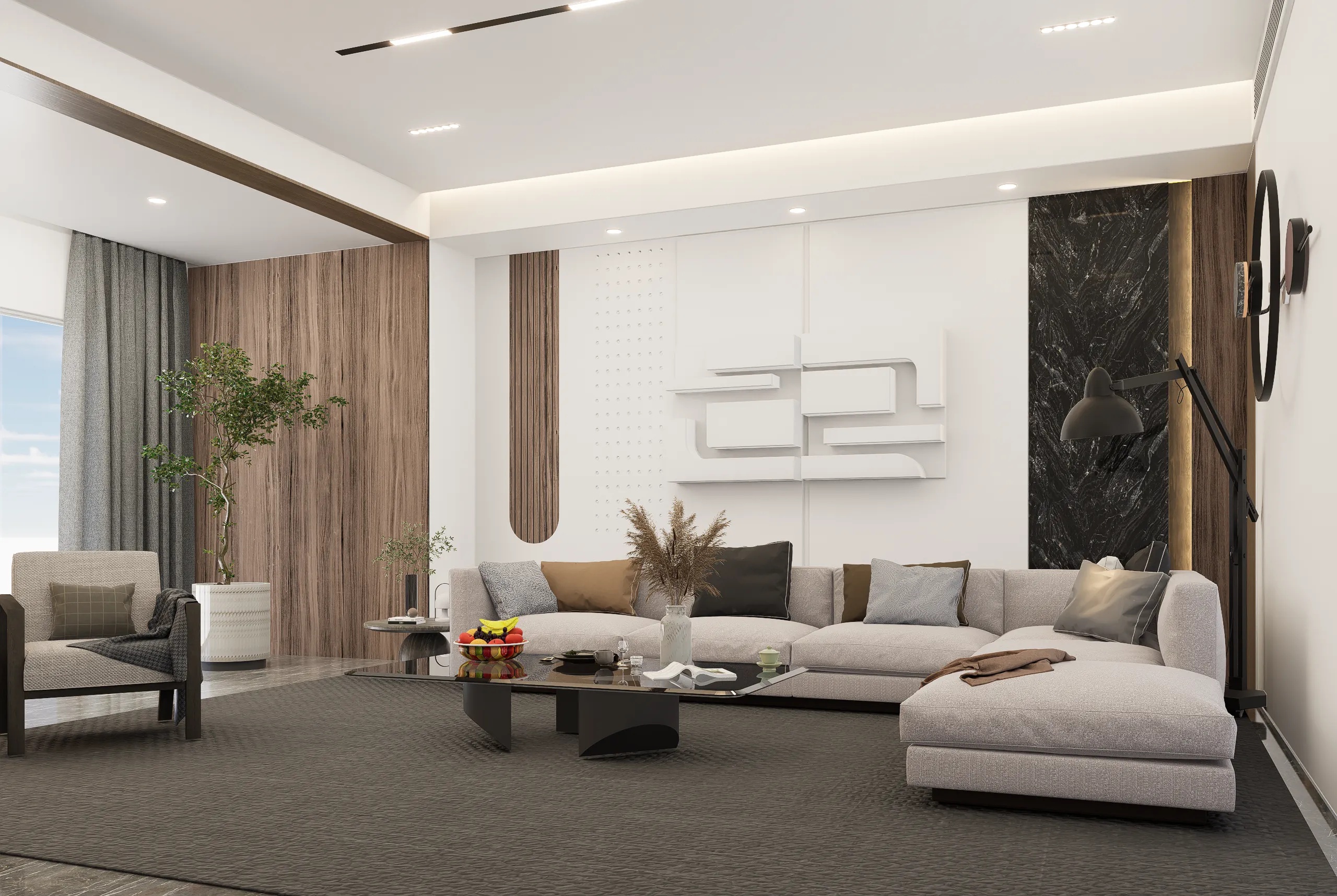 Modern luxury villa interior design Bangalore
