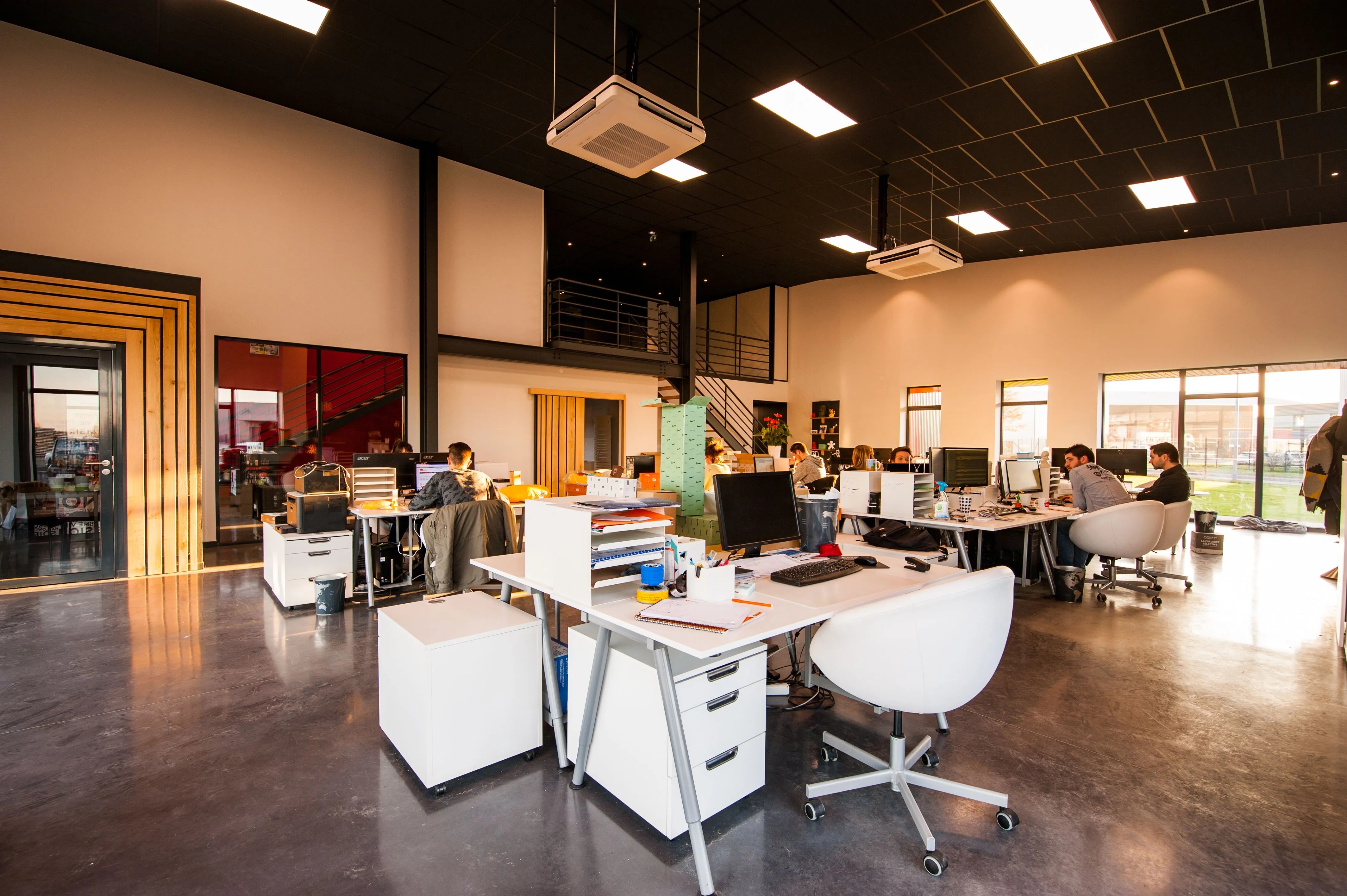 Collaborative office interior project, Bangalore