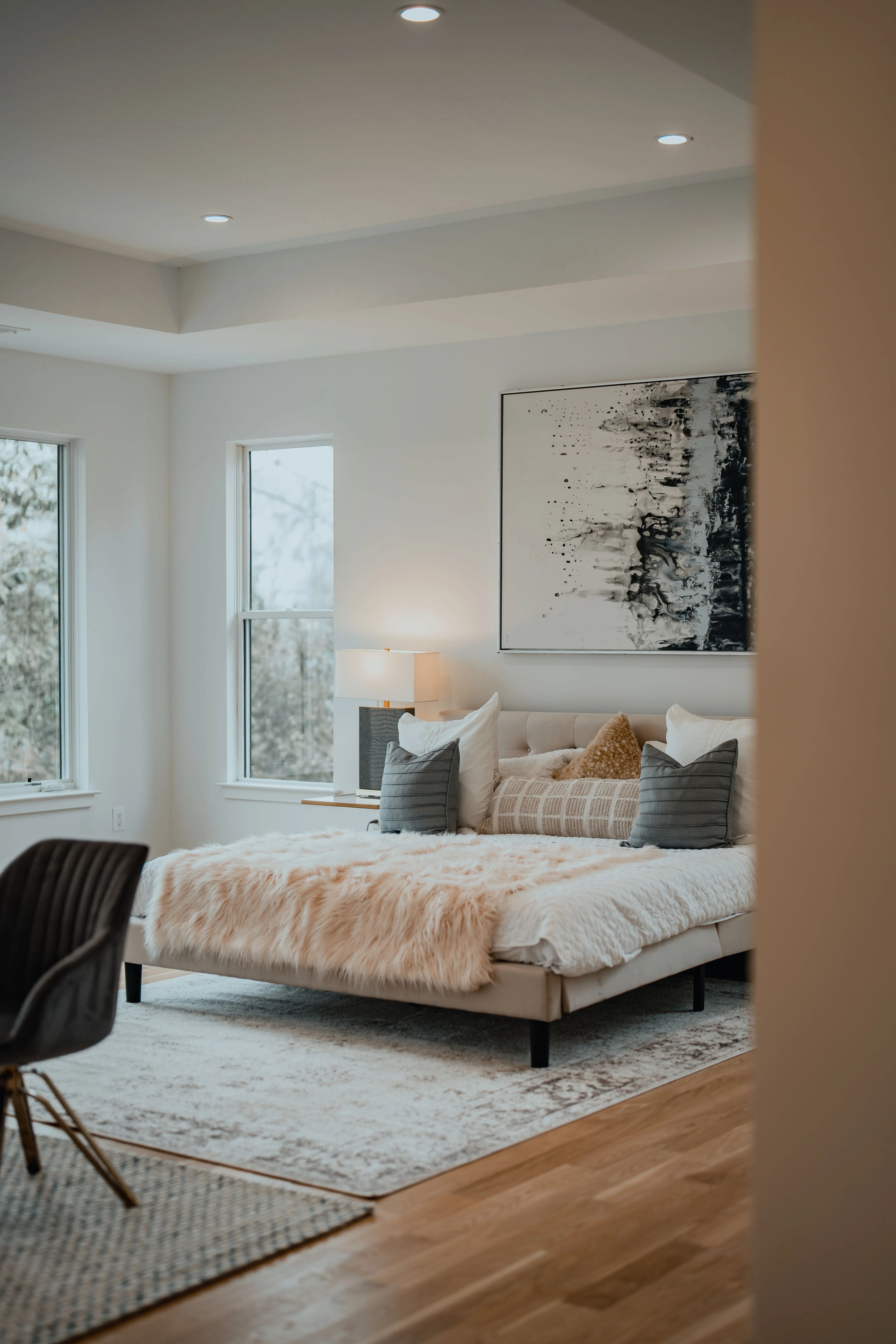 Master bedroom interior project, Bangalore
