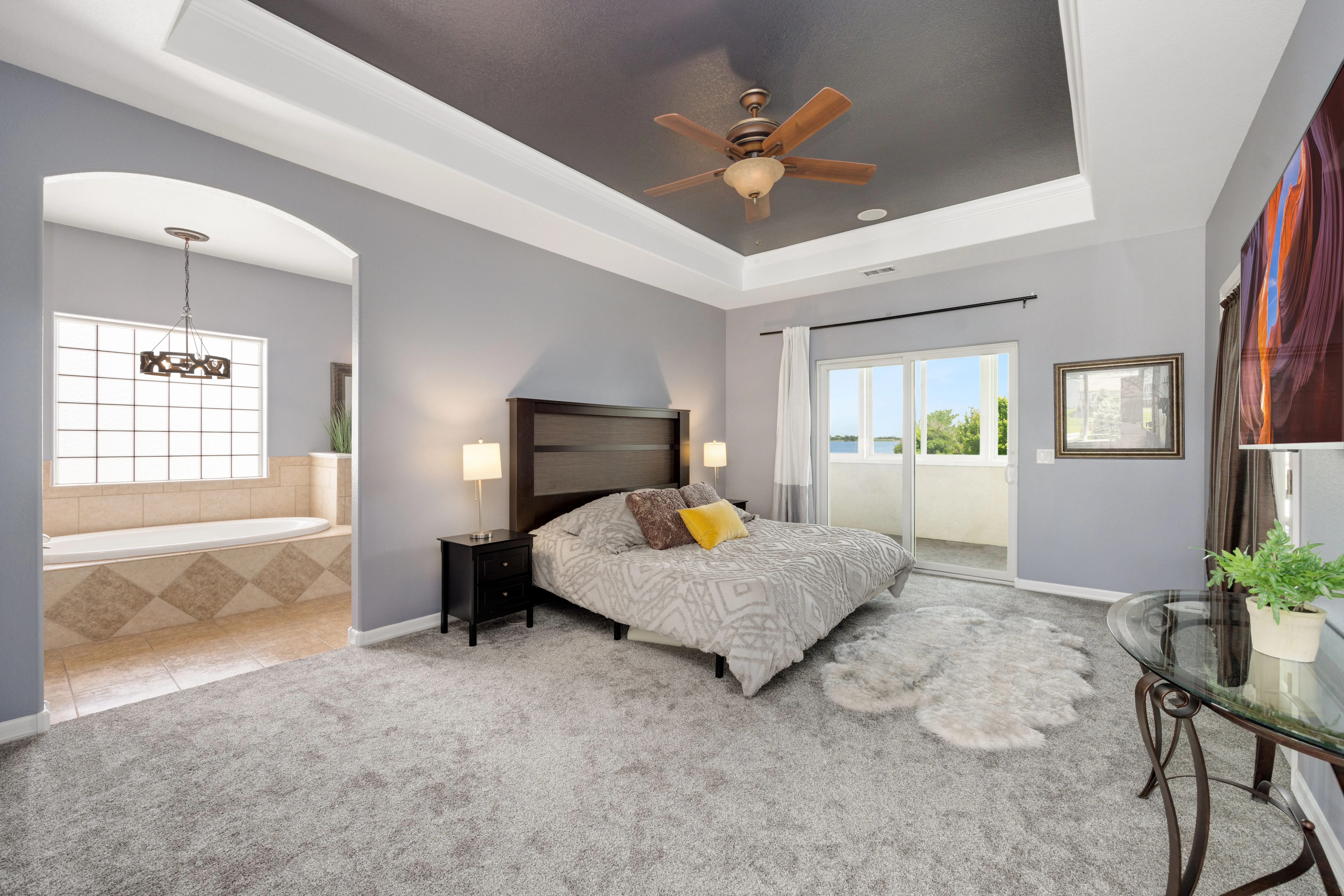Contemporary bedroom interior project, Bangalore
