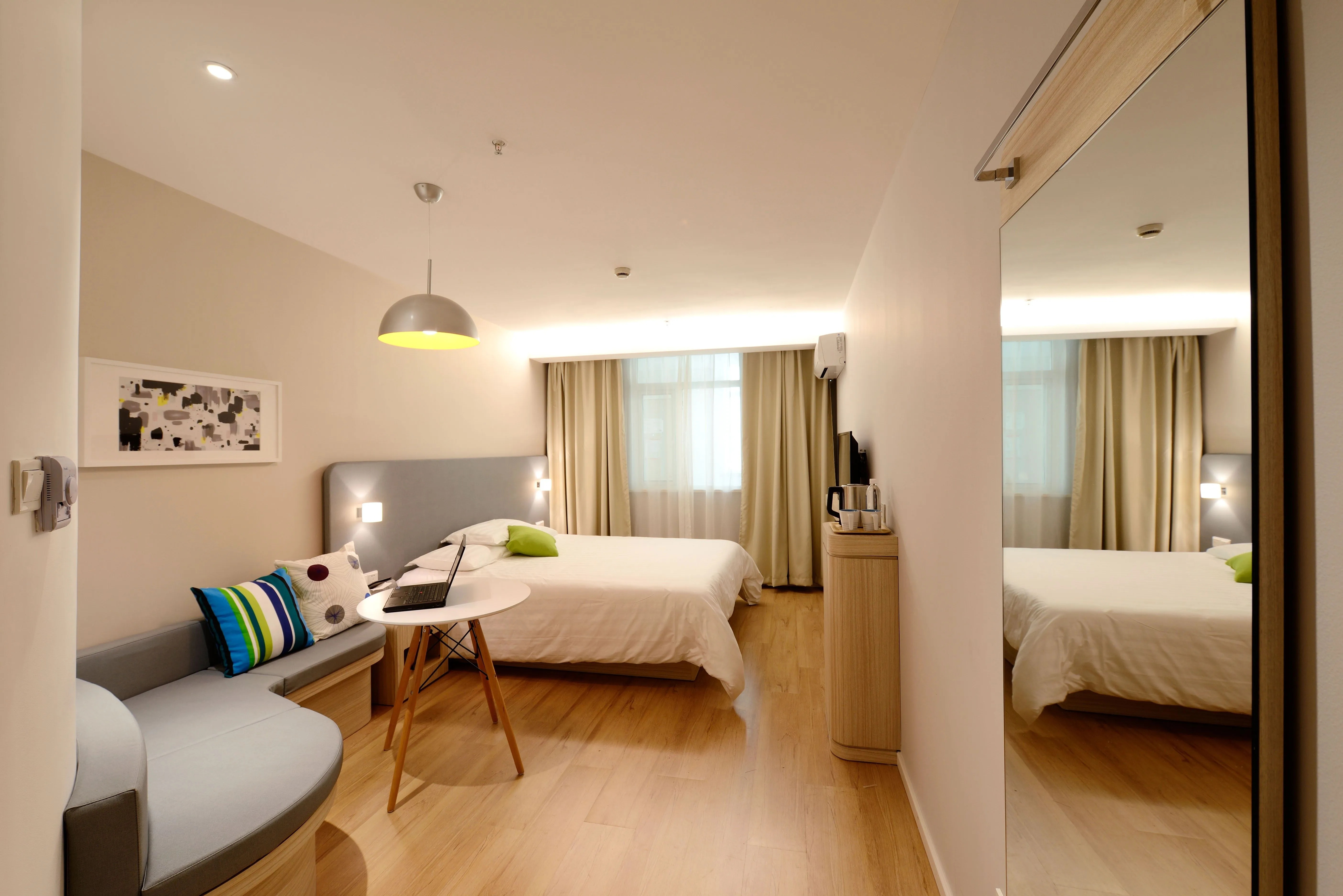 Modern classic bedroom interior project, Bangalore