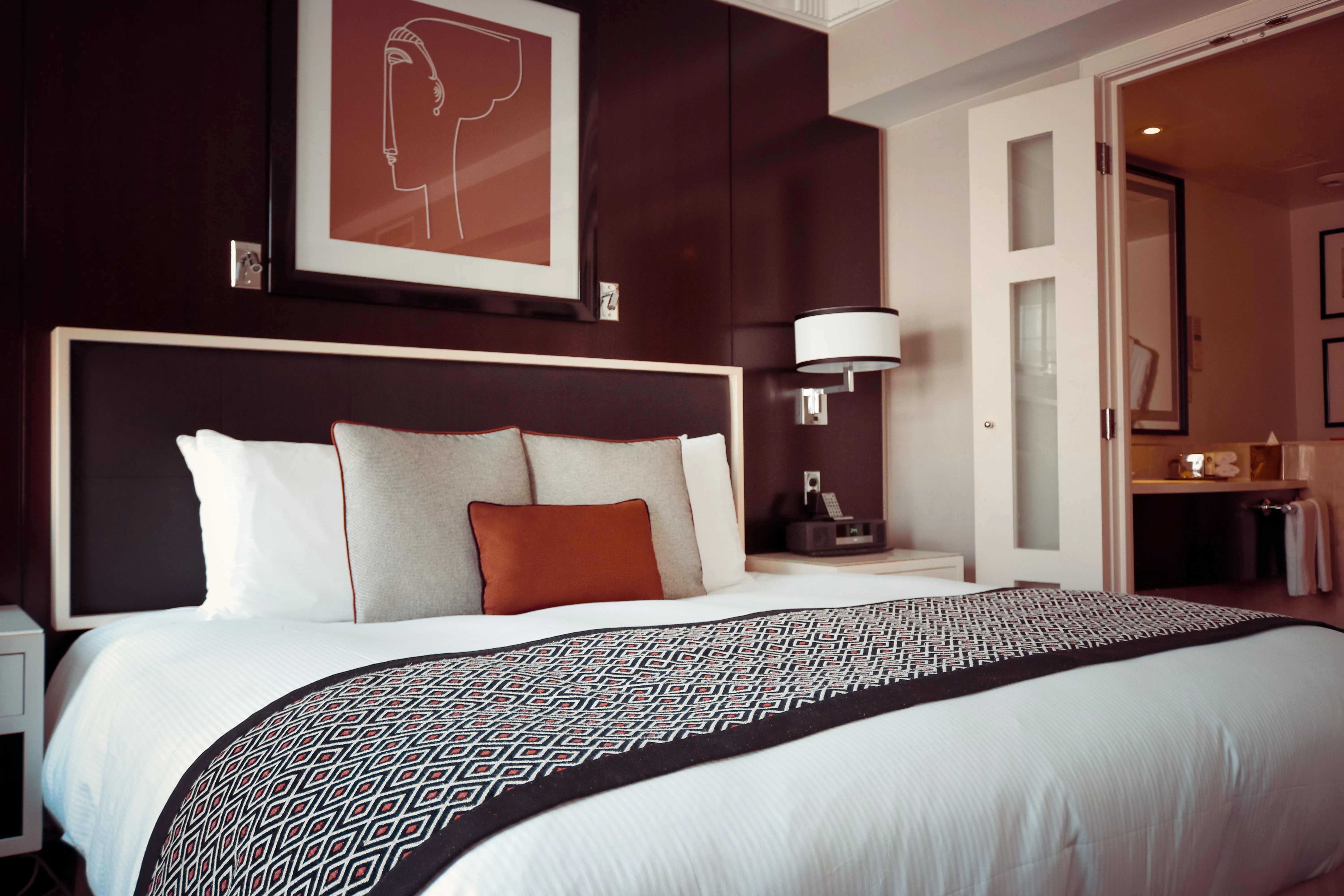 Minimalist bedroom interior project, Bangalore