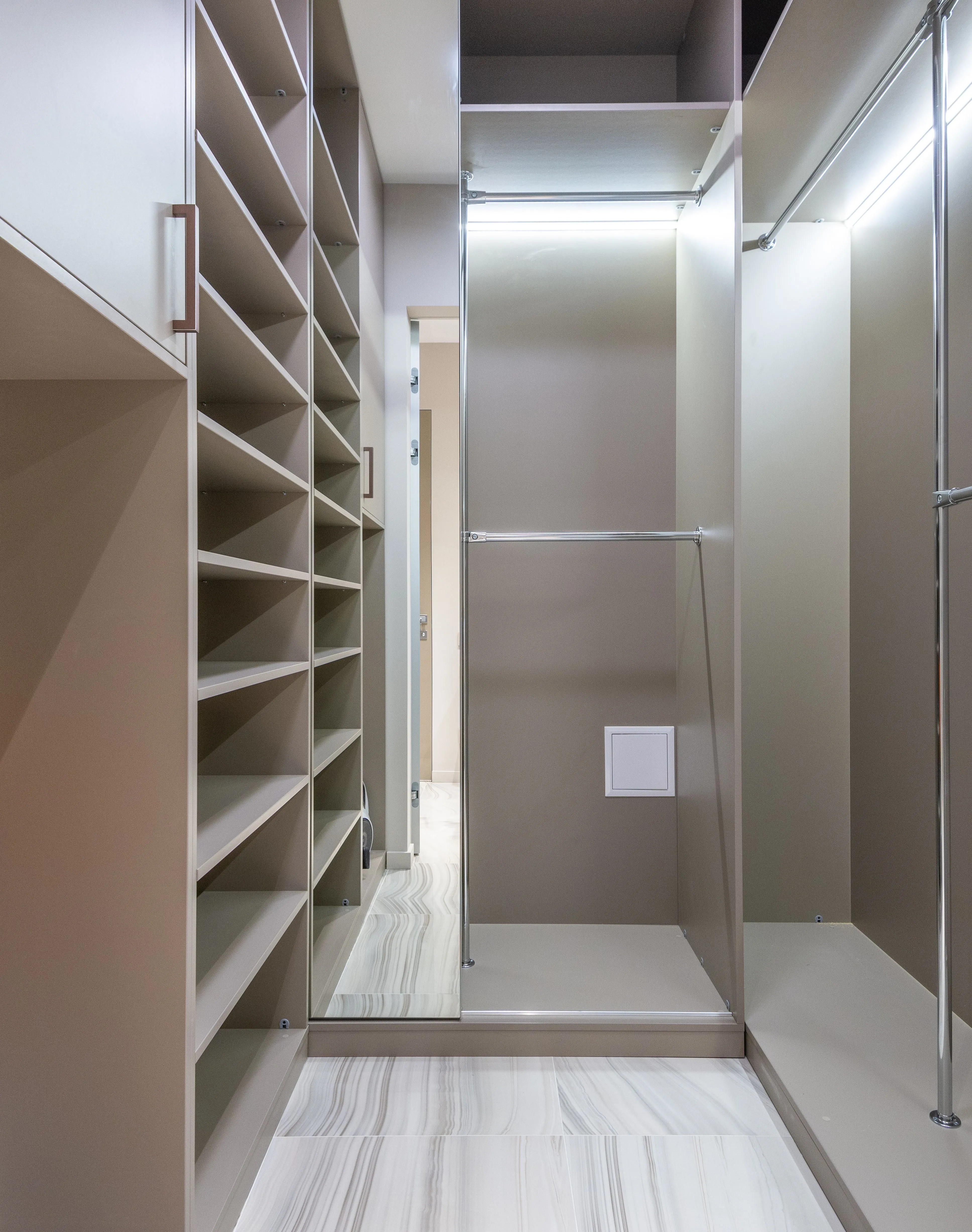 Luxury wardrobe design project, Bangalore