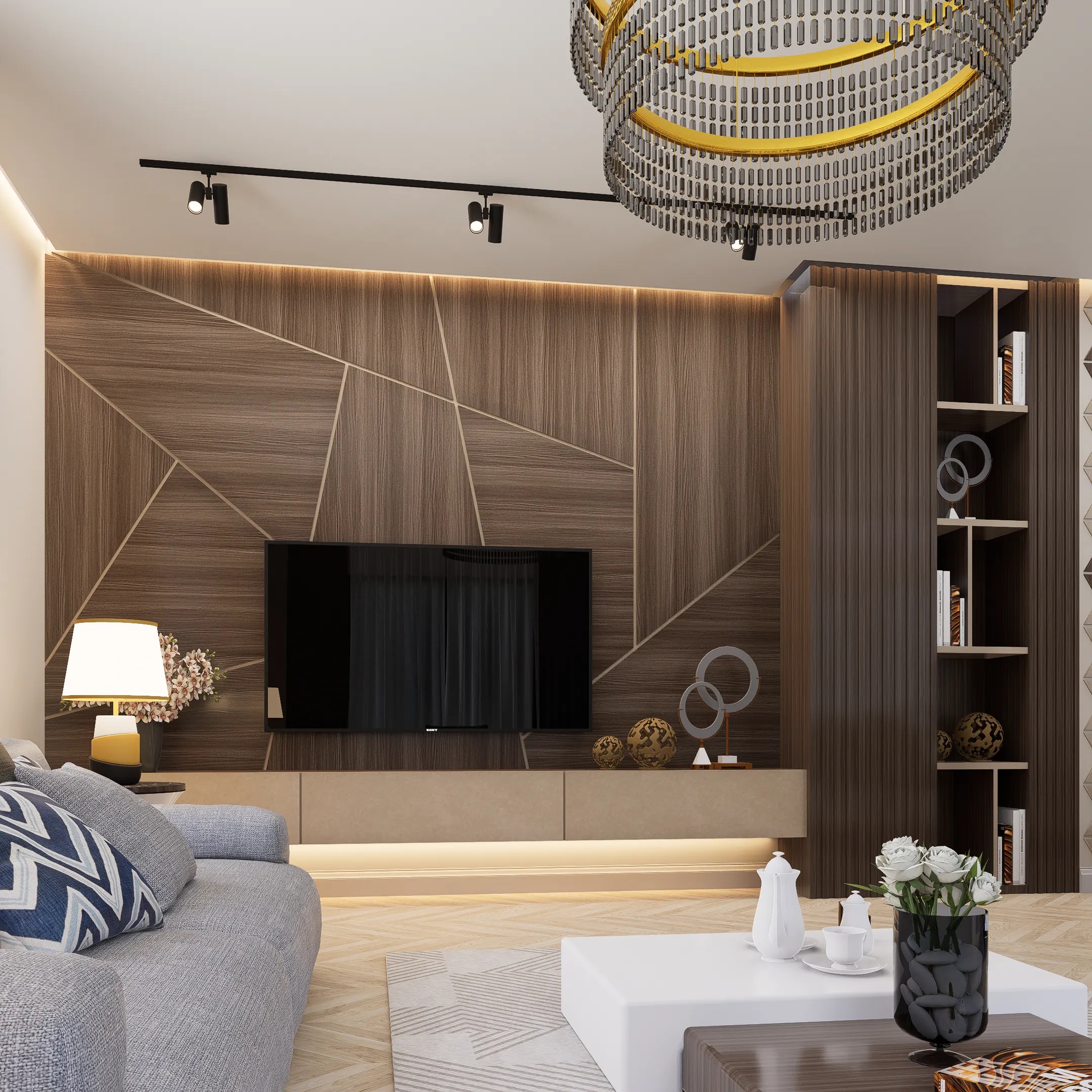 Living room interior design Bangalore
